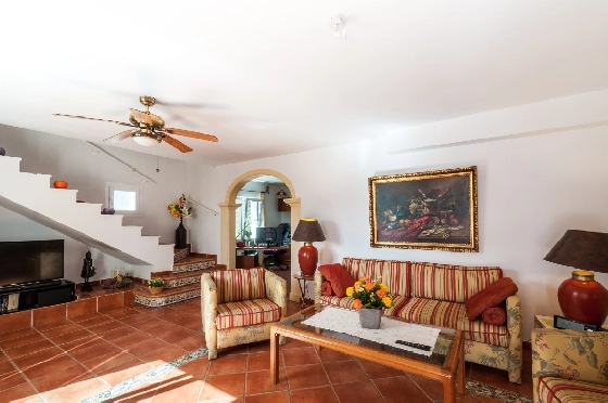 Villa in Benissa zu verkaufen, Woongedeelte 216 m², Bouwjaar 2004, Klimaanlage, Grondstuk 935 m², 4 Slaapkamers, 4 Badkamers, Pool, ref.: AM-12600DR-17