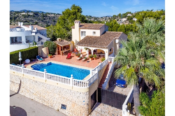 Villa in Benissa zu verkaufen, Woongedeelte 216 m², Bouwjaar 2004, Klimaanlage, Grondstuk 935 m², 4 Slaapkamers, 4 Badkamers, Pool, ref.: AM-12600DR-3