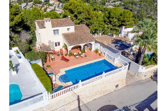 Villa in Benissa zu verkaufen, Woongedeelte 216 m², Bouwjaar 2004, Klimaanlage, Grondstuk 935 m², 4 Slaapkamers, 4 Badkamers, Pool, ref.: AM-12600DR-7