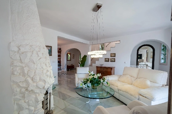 Villa in Calpe(Canuta) zu verkaufen, Woongedeelte 187 m², Klimaanlage, 4 Slaapkamers, 3 Badkamers, Pool, ref.: COB-3547-10535-12