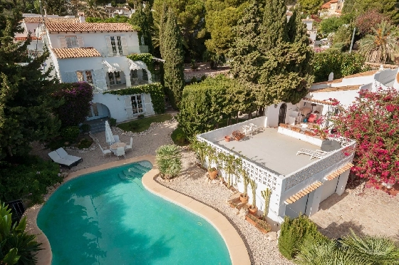 Villa in Calpe(Canuta) zu verkaufen, Woongedeelte 187 m², Klimaanlage, 4 Slaapkamers, 3 Badkamers, Pool, ref.: COB-3547-10535-3