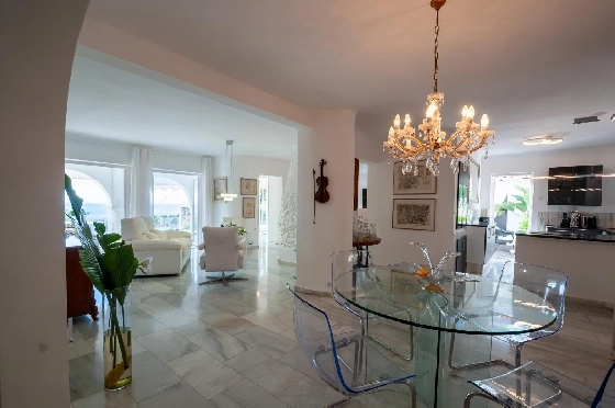 Villa in Calpe(Canuta) zu verkaufen, Woongedeelte 187 m², Klimaanlage, 4 Slaapkamers, 3 Badkamers, Pool, ref.: COB-3547-10535-7