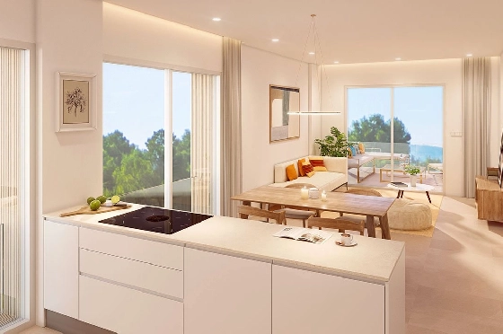 Etagen Apartment in Pilar de la Horadada zu verkaufen, Woongedeelte 111 m², Zustand Erstbezug, 3 Slaapkamers, 2 Badkamers, Pool, ref.: HA-PIN-132-A03-5
