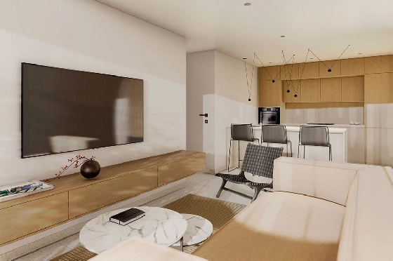 Penthouse Apartment in Guardamar del Segura zu verkaufen, Woongedeelte 97 m², Zustand Erstbezug, Klimaanlage, 2 Slaapkamers, 2 Badkamers, Pool, ref.: HA-GUN-431-A02-16