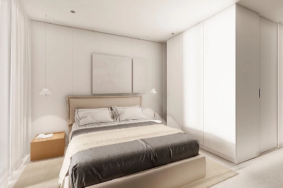 Penthouse Apartment in Guardamar del Segura zu verkaufen, Woongedeelte 97 m², Zustand Erstbezug, Klimaanlage, 2 Slaapkamers, 2 Badkamers, Pool, ref.: HA-GUN-431-A02-20