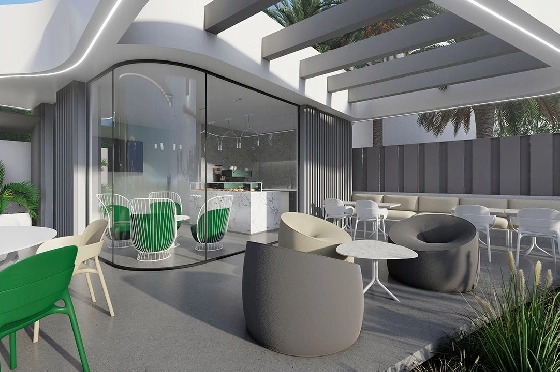 Penthouse Apartment in Guardamar del Segura zu verkaufen, Woongedeelte 97 m², Zustand Erstbezug, Klimaanlage, 2 Slaapkamers, 2 Badkamers, Pool, ref.: HA-GUN-431-A02-28