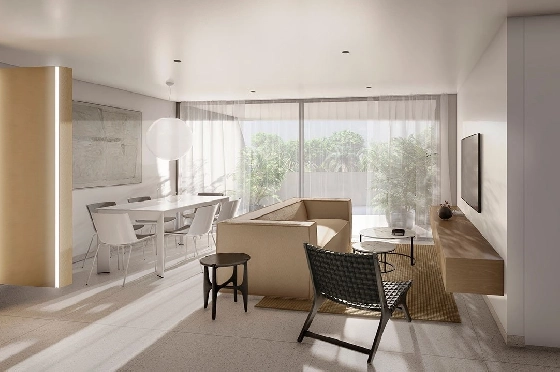 Penthouse Apartment in Guardamar del Segura zu verkaufen, Woongedeelte 97 m², Zustand Erstbezug, Klimaanlage, 2 Slaapkamers, 2 Badkamers, Pool, ref.: HA-GUN-431-A02-9