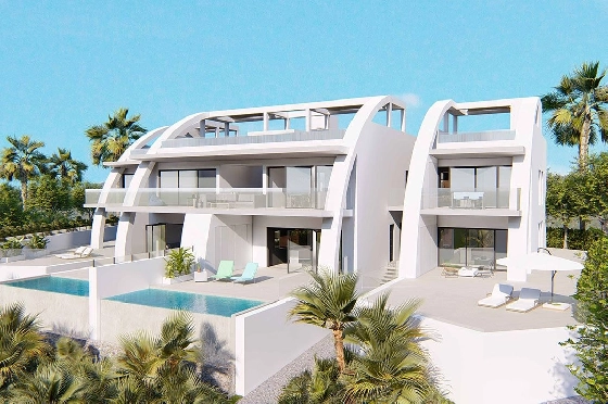 Erdgeschoss Apartment in Rojales zu verkaufen, Woongedeelte 258 m², Zustand Erstbezug, Klimaanlage, 4 Slaapkamers, 3 Badkamers, Pool, ref.: HA-RON-521-A08-1