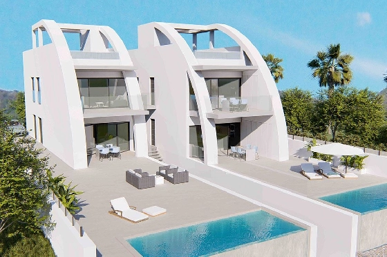 Erdgeschoss Apartment in Rojales zu verkaufen, Woongedeelte 258 m², Zustand Erstbezug, Klimaanlage, 4 Slaapkamers, 3 Badkamers, Pool, ref.: HA-RON-521-A08-11