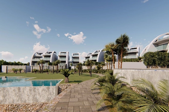 Erdgeschoss Apartment in Rojales zu verkaufen, Woongedeelte 258 m², Zustand Erstbezug, Klimaanlage, 4 Slaapkamers, 3 Badkamers, Pool, ref.: HA-RON-521-A08-4