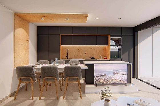 Erdgeschoss Apartment in Rojales zu verkaufen, Woongedeelte 258 m², Zustand Erstbezug, Klimaanlage, 4 Slaapkamers, 3 Badkamers, Pool, ref.: HA-RON-521-A08-7