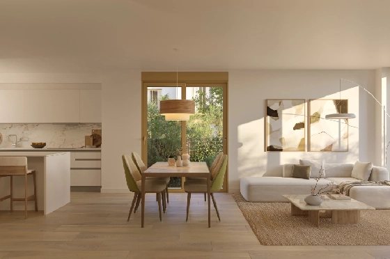 Reihenhaus in El Vergel zu verkaufen, Woongedeelte 92 m², Bouwjaar 2027, Klimaanlage, Grondstuk 135 m², 3 Slaapkamers, 3 Badkamers, Pool, ref.: TT-AD-11-7