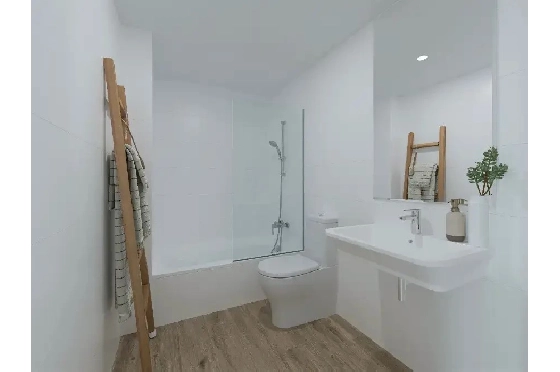 Apartment in Javea zu verkaufen, Woongedeelte 112 m², Bouwjaar 2025, Klimaanlage, Grondstuk 11 m², 3 Slaapkamers, 3 Badkamers, Pool, ref.: AH-J-VI-1-1-3-D-10