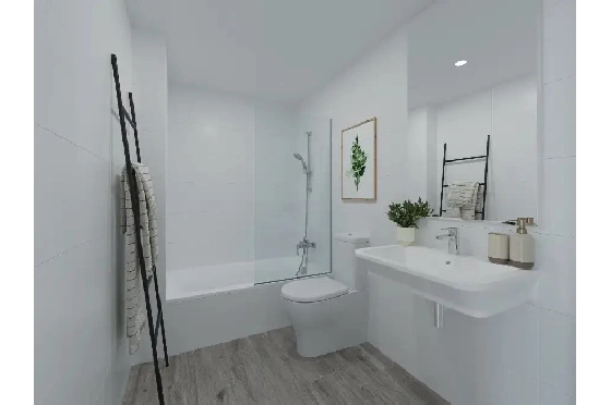 Apartment in Javea zu verkaufen, Woongedeelte 112 m², Bouwjaar 2025, Klimaanlage, Grondstuk 11 m², 3 Slaapkamers, 3 Badkamers, Pool, ref.: AH-J-VI-1-1-3-D-13