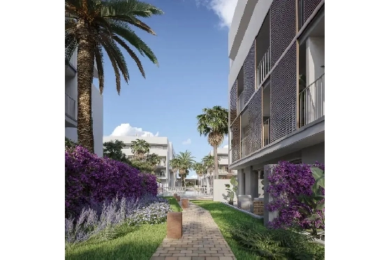 Apartment in Javea zu verkaufen, Woongedeelte 112 m², Bouwjaar 2025, Klimaanlage, Grondstuk 11 m², 3 Slaapkamers, 3 Badkamers, Pool, ref.: AH-J-VI-1-1-3-D-3