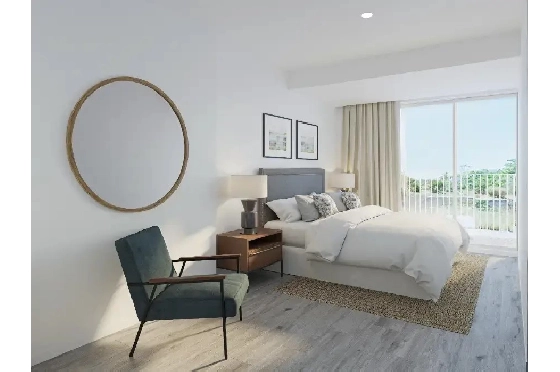 Apartment in Javea zu verkaufen, Woongedeelte 112 m², Bouwjaar 2025, Klimaanlage, Grondstuk 11 m², 3 Slaapkamers, 3 Badkamers, Pool, ref.: AH-J-VI-1-1-3-D-8