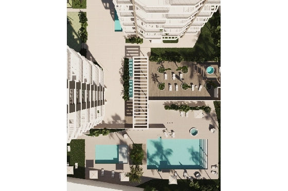 Apartment in Calpe zu verkaufen, Woongedeelte 97 m², Klimaanlage, Grondstuk 25 m², 3 Slaapkamers, 2 Badkamers, Pool, ref.: GE-J114A-4