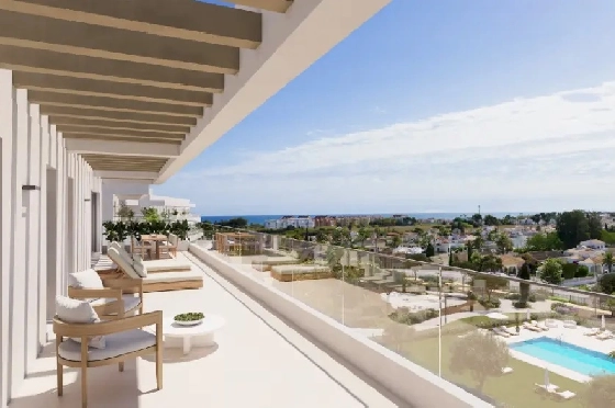 Apartment in El Vergel zu verkaufen, Woongedeelte 95 m², Bouwjaar 2027, Klimaanlage, Grondstuk 43 m², 3 Slaapkamers, 2 Badkamers, Pool, ref.: AH-EV-VI-1-01-03-E-3