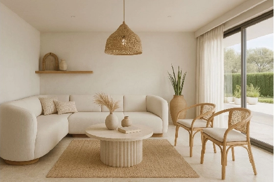 Villa in Pedreguer zu verkaufen, Woongedeelte 144 m², Bouwjaar 2025, Klimaanlage, Grondstuk 900 m², 3 Slaapkamers, 2 Badkamers, Pool, ref.: AM-12609DA-2