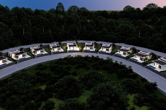 Villa in Pedreguer zu verkaufen, Woongedeelte 114 m², Bouwjaar 2025, Klimaanlage, Grondstuk 300 m², 3 Slaapkamers, 2 Badkamers, Pool, ref.: AM-12610DA-1