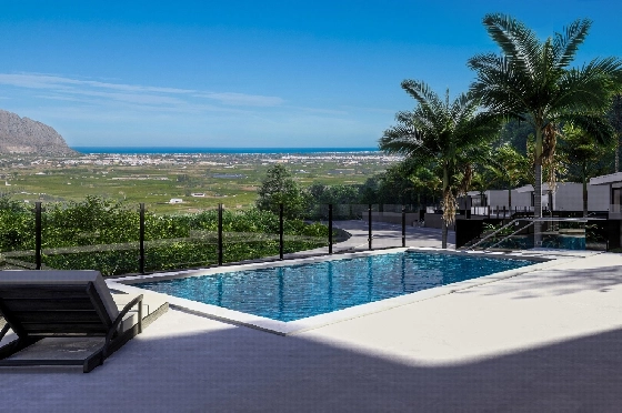 Villa in Pedreguer zu verkaufen, Woongedeelte 114 m², Bouwjaar 2025, Klimaanlage, Grondstuk 300 m², 3 Slaapkamers, 2 Badkamers, Pool, ref.: AM-12610DA-2