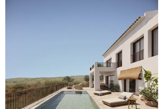 Villa in Alcalali zu verkaufen, Woongedeelte 211 m², Bouwjaar 2026, Klimaanlage, Grondstuk 1021 m², 3 Slaapkamers, 2 Badkamers, Pool, ref.: AM-12622DA-2