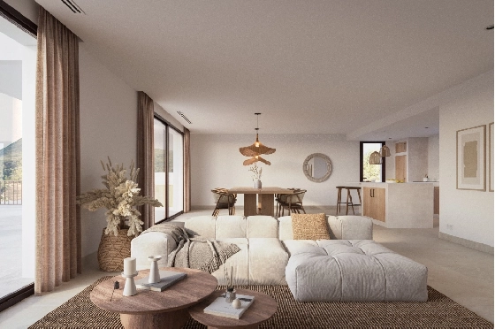 Villa in Alcalali zu verkaufen, Woongedeelte 211 m², Bouwjaar 2026, Klimaanlage, Grondstuk 1021 m², 3 Slaapkamers, 2 Badkamers, Pool, ref.: AM-12622DA-4