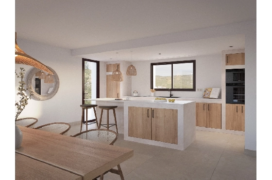 Villa in Alcalali zu verkaufen, Woongedeelte 211 m², Bouwjaar 2026, Klimaanlage, Grondstuk 1021 m², 3 Slaapkamers, 2 Badkamers, Pool, ref.: AM-12622DA-6