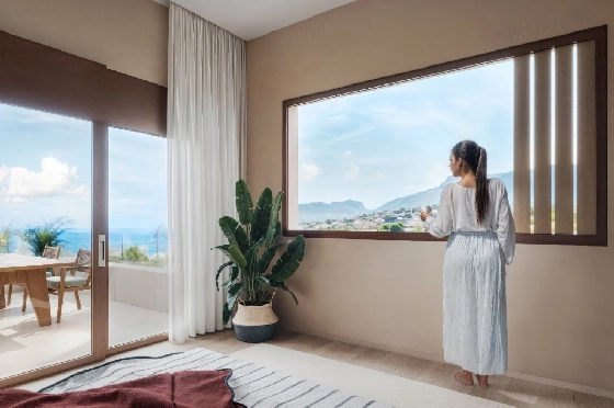 Villa in Calpe zu verkaufen, Woongedeelte 324 m², Bouwjaar 2025, Klimaanlage, Grondstuk 800 m², 3 Slaapkamers, 3 Badkamers, Pool, ref.: AM-12624DA-10