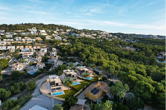 Villa in Calpe zu verkaufen, Woongedeelte 324 m², Bouwjaar 2025, Klimaanlage, Grondstuk 800 m², 3 Slaapkamers, 3 Badkamers, Pool, ref.: AM-12624DA-4