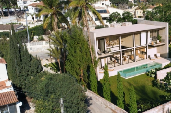 Villa in Calpe zu verkaufen, Woongedeelte 273 m², Bouwjaar 2025, Klimaanlage, Grondstuk 1180 m², 3 Slaapkamers, 3 Badkamers, Pool, ref.: AM-12625DA-2