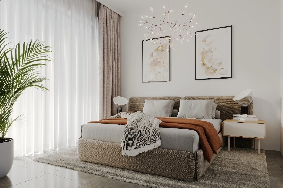 Villa in Calpe zu verkaufen, Woongedeelte 273 m², Bouwjaar 2025, Klimaanlage, Grondstuk 1180 m², 3 Slaapkamers, 3 Badkamers, Pool, ref.: AM-12625DA-5