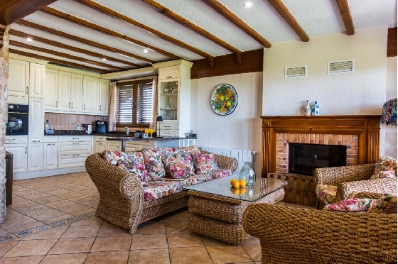 Villa in Denia zu verkaufen, Woongedeelte 266 m², Klimaanlage, Grondstuk 1254 m², 5 Slaapkamers, 3 Badkamers, Pool, ref.: VI-CHA2550-26