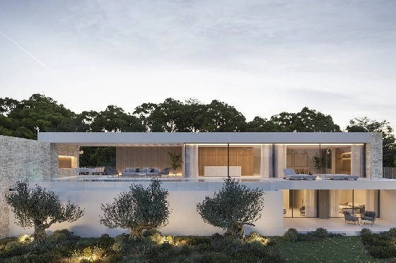 Villa in Moraira zu verkaufen, Woongedeelte 360 m², Klimaanlage, Grondstuk 1274 m², 4 Slaapkamers, 4 Badkamers, Pool, ref.: AVS-57535-1