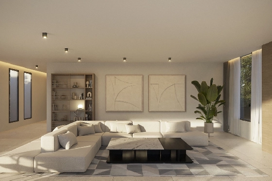 Villa in Moraira zu verkaufen, Woongedeelte 360 m², Klimaanlage, Grondstuk 1274 m², 4 Slaapkamers, 4 Badkamers, Pool, ref.: AVS-57535-4