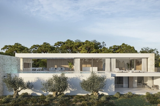 Villa in Moraira zu verkaufen, Woongedeelte 360 m², Klimaanlage, Grondstuk 1274 m², 4 Slaapkamers, 4 Badkamers, Pool, ref.: AVS-57535-9