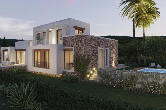 Villa in Javea zu verkaufen, Woongedeelte 260 m², Klimaanlage, Grondstuk 1528 m², 4 Slaapkamers, 4 Badkamers, Pool, ref.: AVS-57414-1