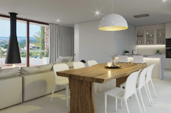 Villa in Javea zu verkaufen, Woongedeelte 170 m², Klimaanlage, Grondstuk 1000 m², 3 Slaapkamers, 2 Badkamers, Pool, ref.: AVS-57404-4