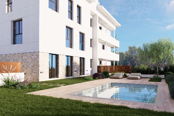 Apartment in Javea zu verkaufen, Woongedeelte 85 m², Klimaanlage, Grondstuk 175 m², 2 Slaapkamers, 2 Badkamers, Pool, ref.: AVS-57384-13
