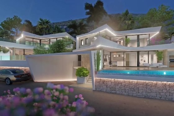 Villa in Benitachell zu verkaufen, Woongedeelte 290 m², Klimaanlage, 3 Slaapkamers, 3 Badkamers, Pool, ref.: AVS-57375-16