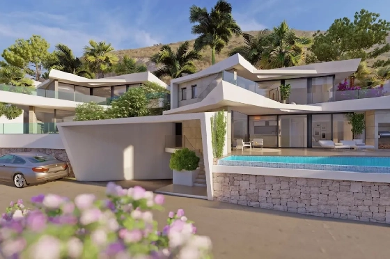 Villa in Benitachell zu verkaufen, Woongedeelte 290 m², Klimaanlage, 3 Slaapkamers, 3 Badkamers, Pool, ref.: AVS-57375-3