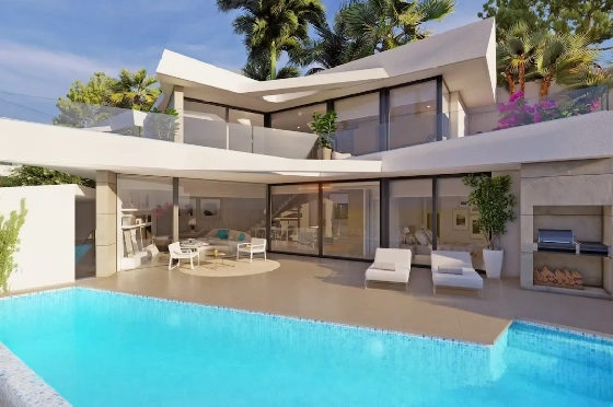 Villa in Benitachell zu verkaufen, Woongedeelte 290 m², Klimaanlage, 3 Slaapkamers, 3 Badkamers, Pool, ref.: AVS-57375-5