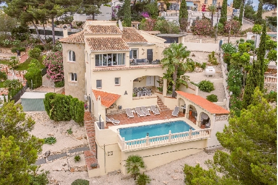 Villa in Javea zu verkaufen, Woongedeelte 246 m², Klimaanlage, Grondstuk 1125 m², 4 Slaapkamers, 4 Badkamers, Pool, ref.: AVS-57244-1