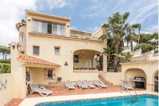 Villa in Javea zu verkaufen, Woongedeelte 246 m², Klimaanlage, Grondstuk 1125 m², 4 Slaapkamers, 4 Badkamers, Pool, ref.: AVS-57244-2