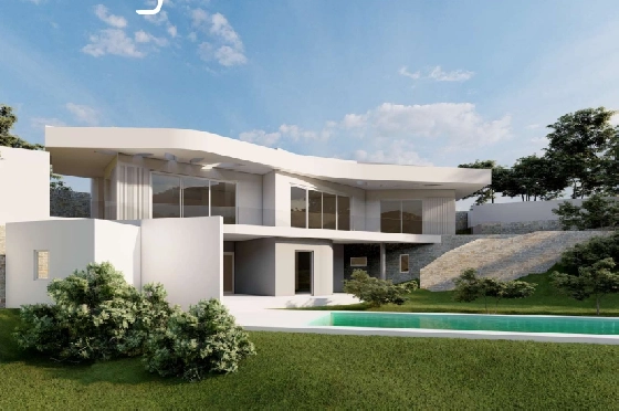 Villa in Javea zu verkaufen, Woongedeelte 350 m², Klimaanlage, Grondstuk 1000 m², 4 Slaapkamers, 3 Badkamers, Pool, ref.: AVS-57035-2
