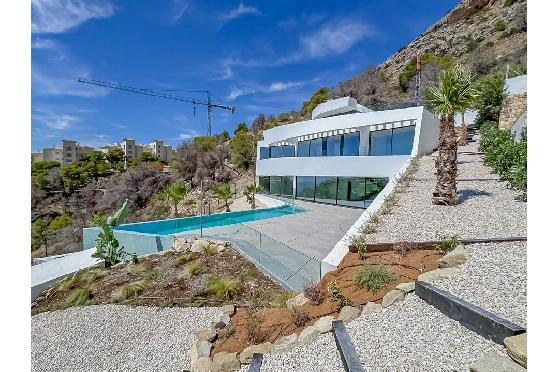 Villa in Altea zu verkaufen, Woongedeelte 412 m², Klimaanlage, Grondstuk 979 m², 4 Slaapkamers, 4 Badkamers, Pool, ref.: AVS-56875-1