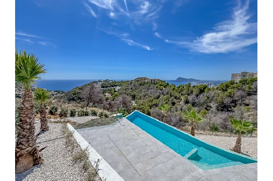 Villa in Altea zu verkaufen, Woongedeelte 412 m², Klimaanlage, Grondstuk 979 m², 4 Slaapkamers, 4 Badkamers, Pool, ref.: AVS-56875-10