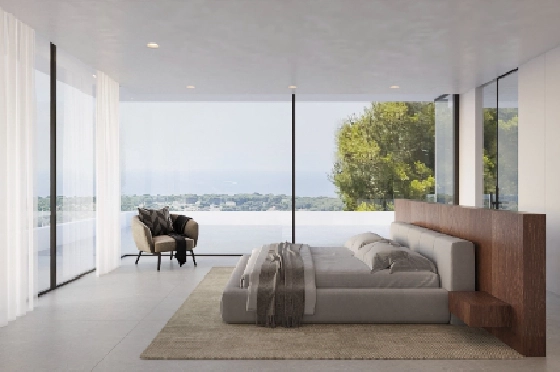 Villa in Moraira zu verkaufen, Woongedeelte 350 m², Grondstuk 1601 m², 4 Slaapkamers, 5 Badkamers, Pool, ref.: AVS-55955-9