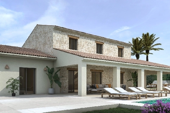 Villa in Moraira zu verkaufen, Klimaanlage, 4 Slaapkamers, 3 Badkamers, Pool, ref.: AVS-55835-2