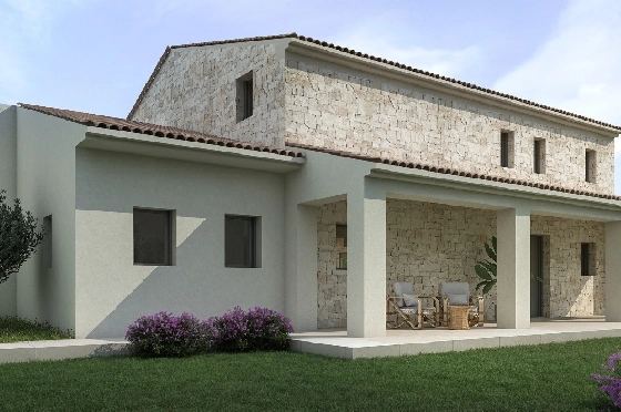 Villa in Moraira zu verkaufen, Klimaanlage, 4 Slaapkamers, 3 Badkamers, Pool, ref.: AVS-55835-4